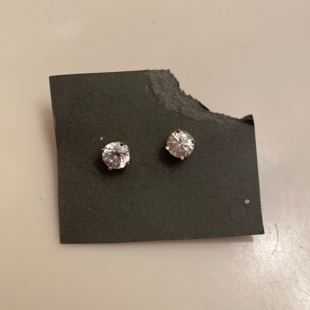 Sterling Rhinestone studs